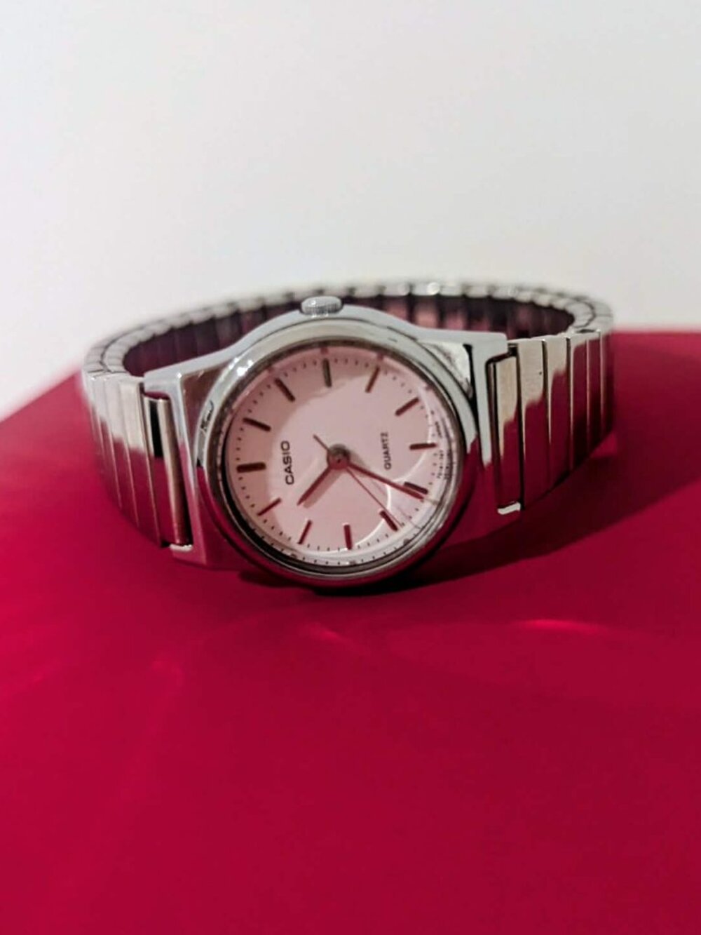 Vintage Casio LQ-333 Working Quartz Watch | Timeless Silver Treasure